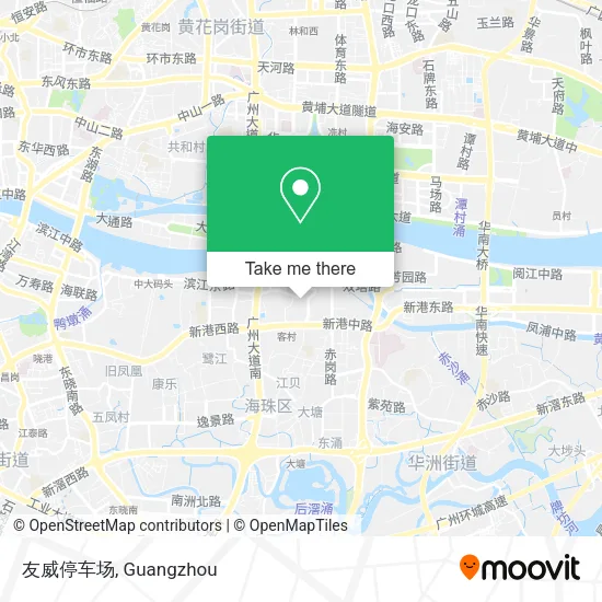 友威停车场 map