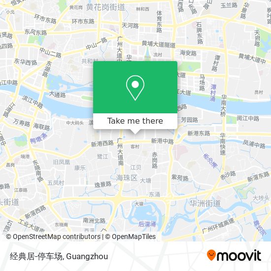 经典居-停车场 map