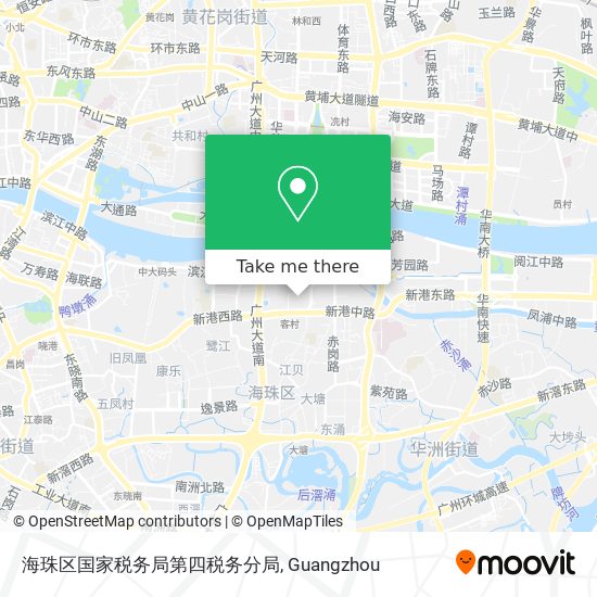 海珠区国家税务局第四税务分局 map
