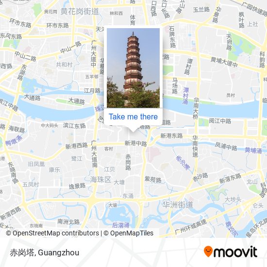 赤岗塔 map