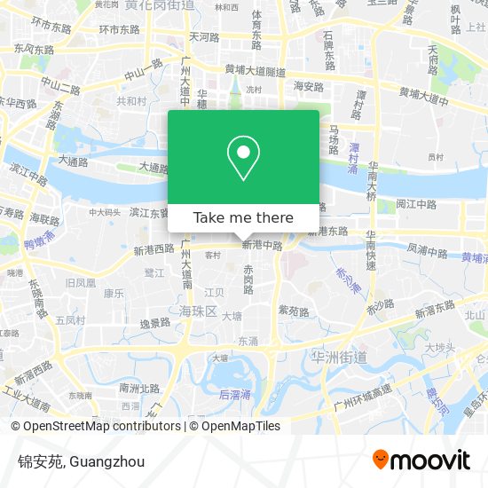 锦安苑 map