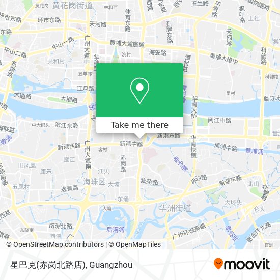 星巴克(赤岗北路店) map