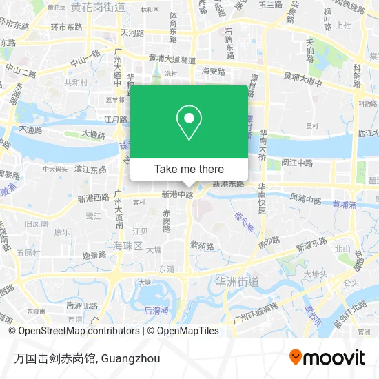 万国击剑赤岗馆 map