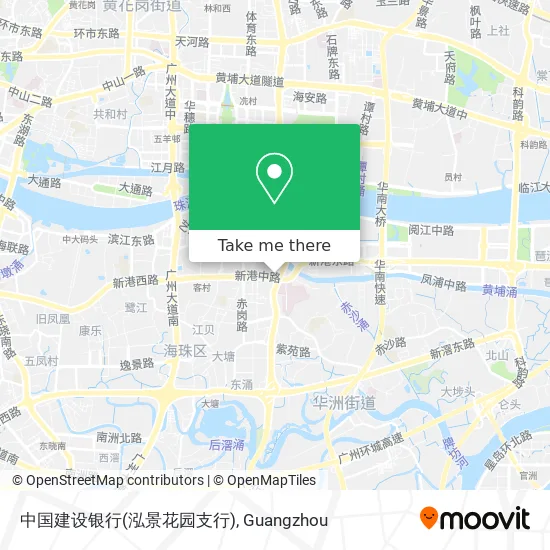 中国建设银行(泓景花园支行) map