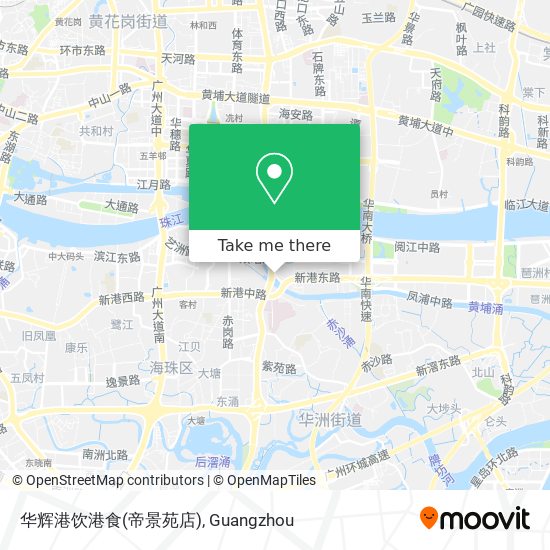 华辉港饮港食(帝景苑店) map