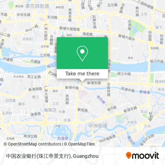 中国农业银行(珠江帝景支行) map