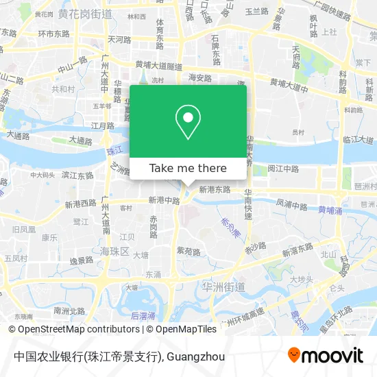 中国农业银行(珠江帝景支行) map
