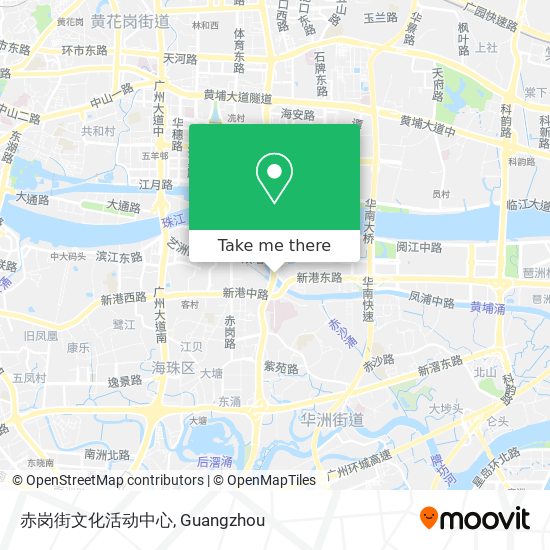 赤岗街文化活动中心 map