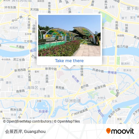 会展西岸 map