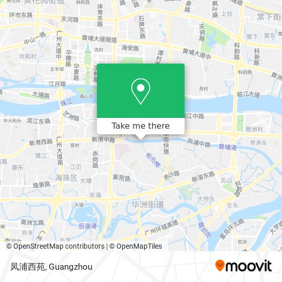 凤浦西苑 map