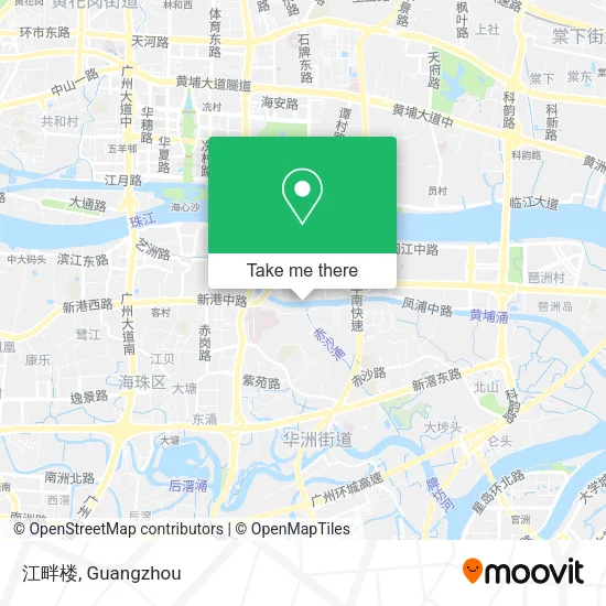 江畔楼 map