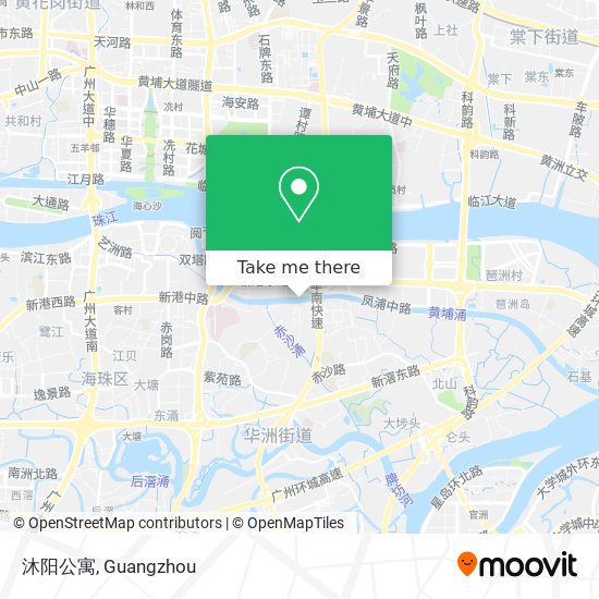 沐阳公寓 map