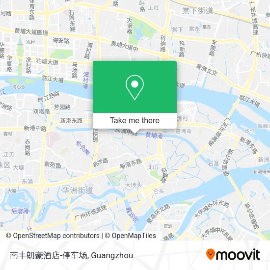 南丰朗豪酒店-停车场 map