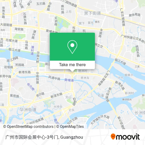 广州市国际会展中心-3号门 map