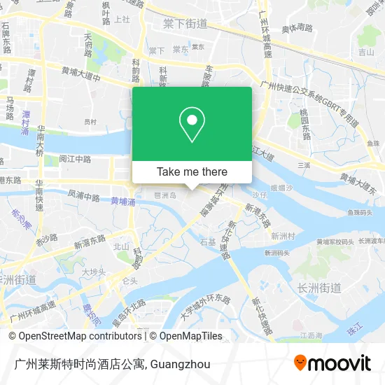 广州莱斯特时尚酒店公寓 map