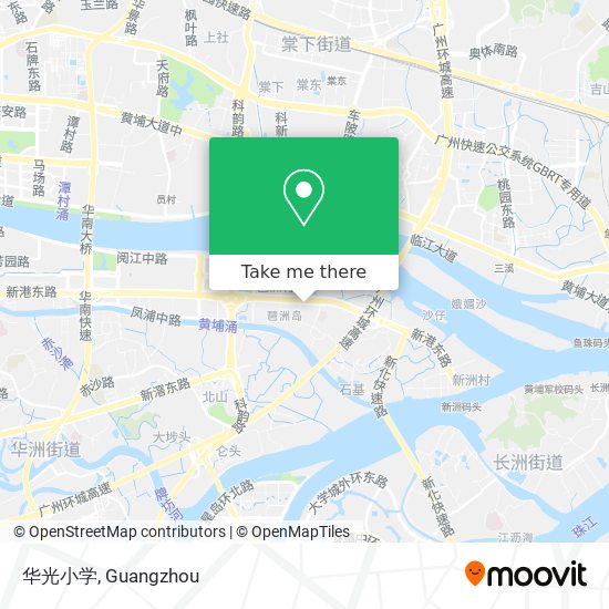 华光小学 map