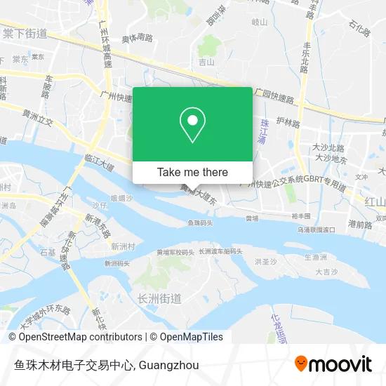 鱼珠木材电子交易中心 map