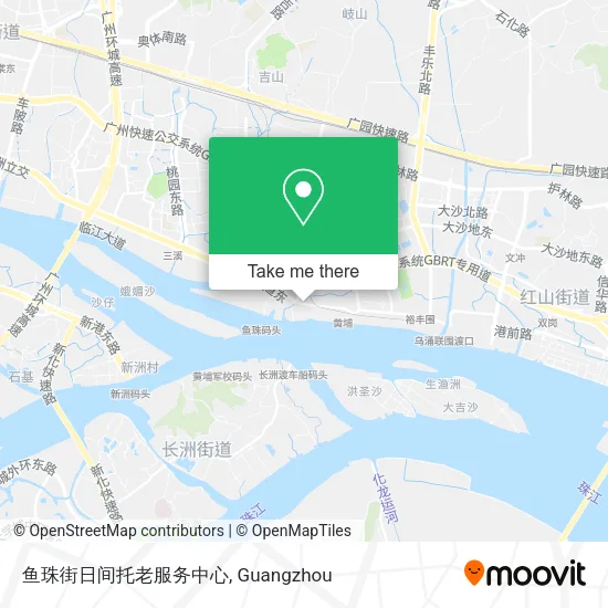 鱼珠街日间托老服务中心 map