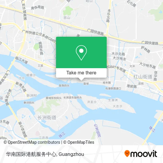 华南国际港航服务中心 map