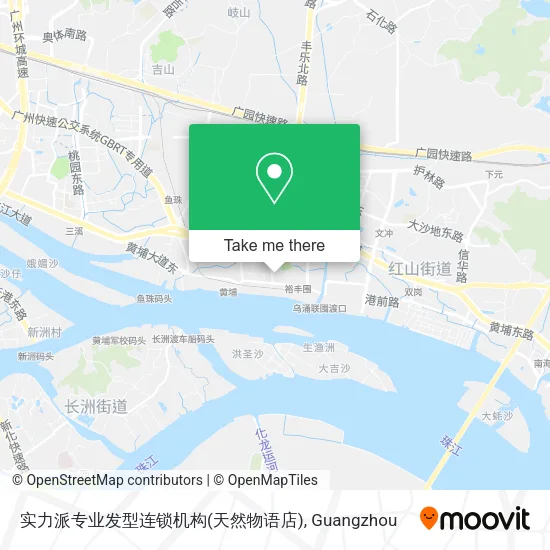 实力派专业发型连锁机构(天然物语店) map