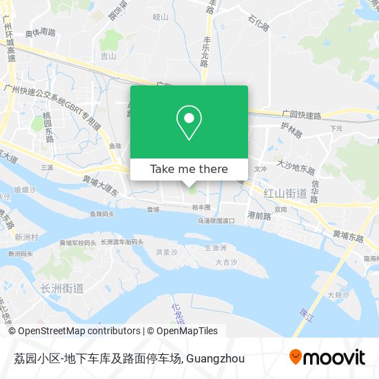 荔园小区-地下车库及路面停车场 map