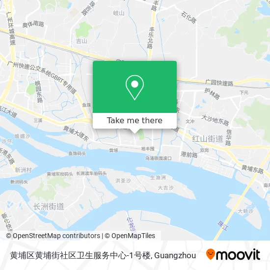 黄埔区黄埔街社区卫生服务中心-1号楼 map