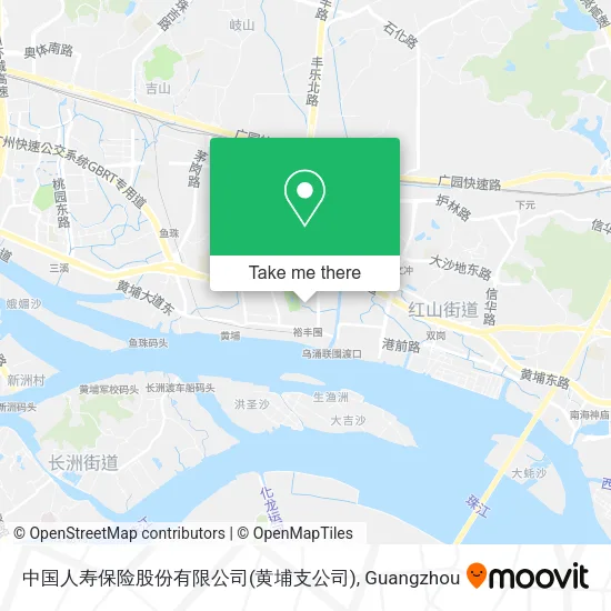 中国人寿保险股份有限公司(黄埔支公司) map