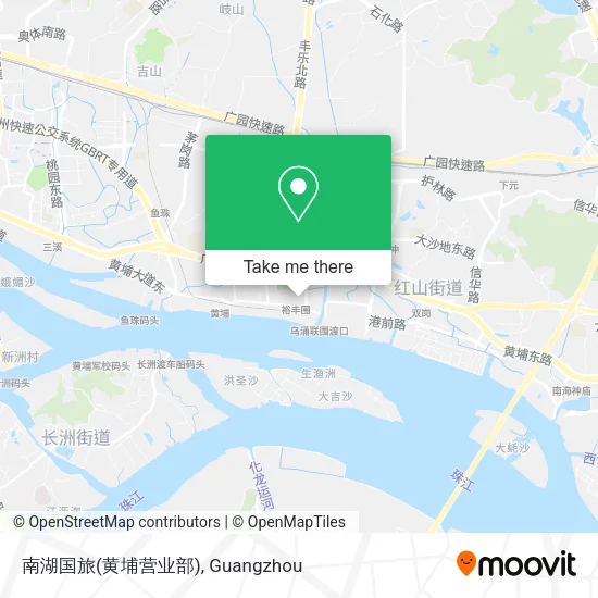 南湖国旅(黄埔营业部) map