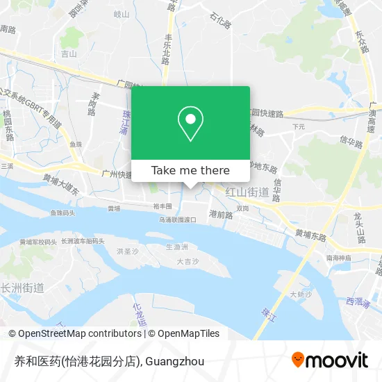 养和医药(怡港花园分店) map