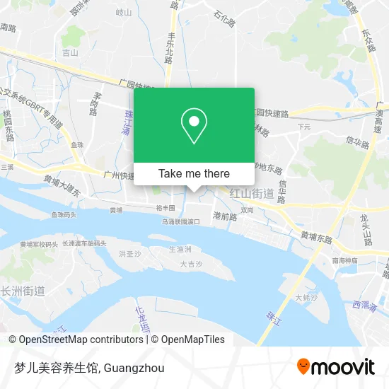 梦儿美容养生馆 map