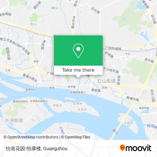 怡港花园-怡康楼 map