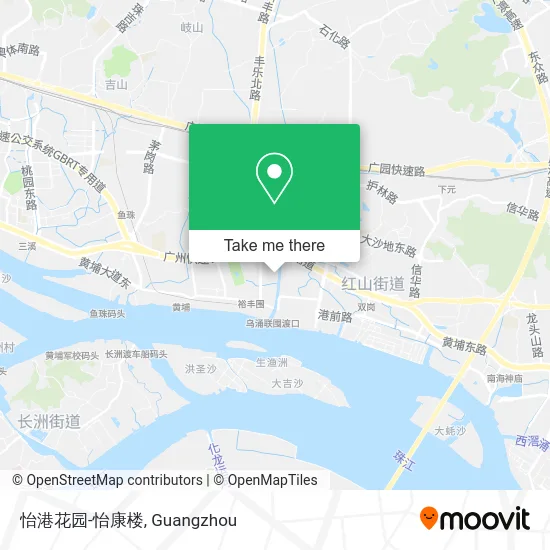 怡港花园-怡康楼 map