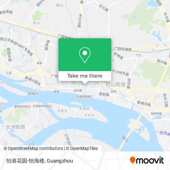 怡港花园-怡海楼 map