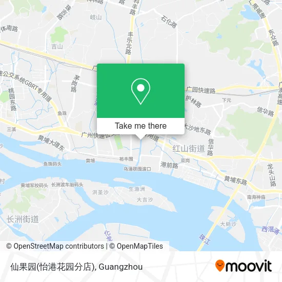 仙果园(怡港花园分店) map