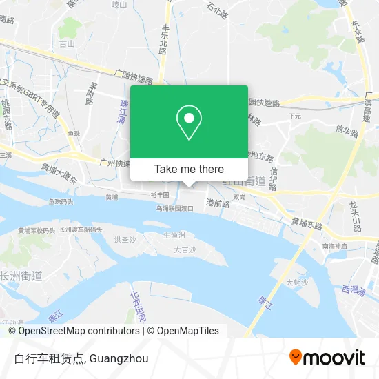 自行车租赁点 map