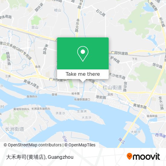 大禾寿司(黄埔店) map