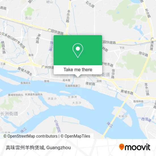 真味雷州羊狗煲城 map