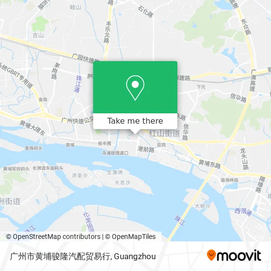 广州市黄埔骏隆汽配贸易行 map