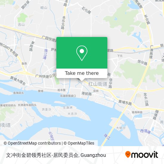 文冲街金碧领秀社区-居民委员会 map