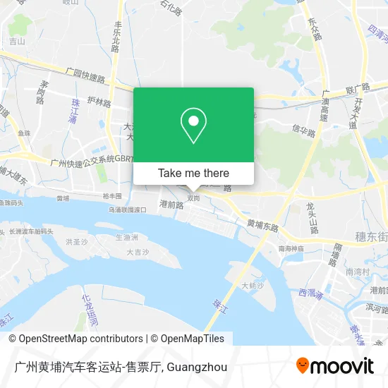 广州黄埔汽车客运站-售票厅 map