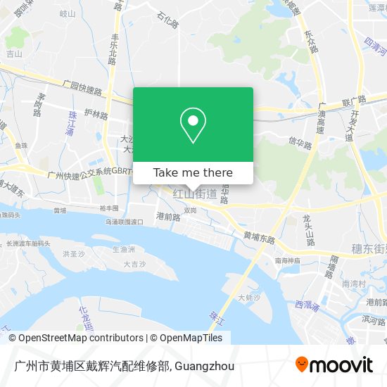 广州市黄埔区戴辉汽配维修部 map