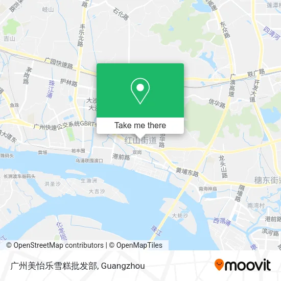 广州美怡乐雪糕批发部 map