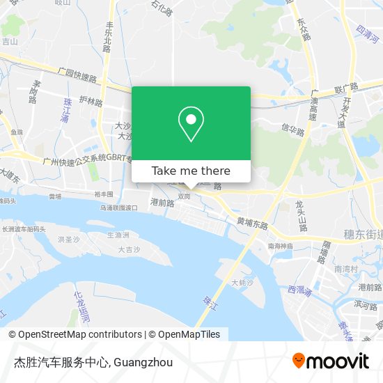 杰胜汽车服务中心 map