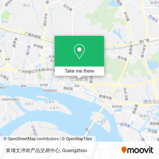 黄埔文冲农产品交易中心 map