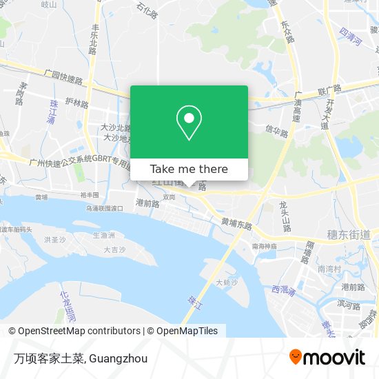 How to get to 万顷客家土菜in 红山街道by Bus or Metro?