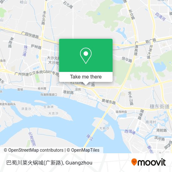 巴蜀川菜火锅城(广新路) map