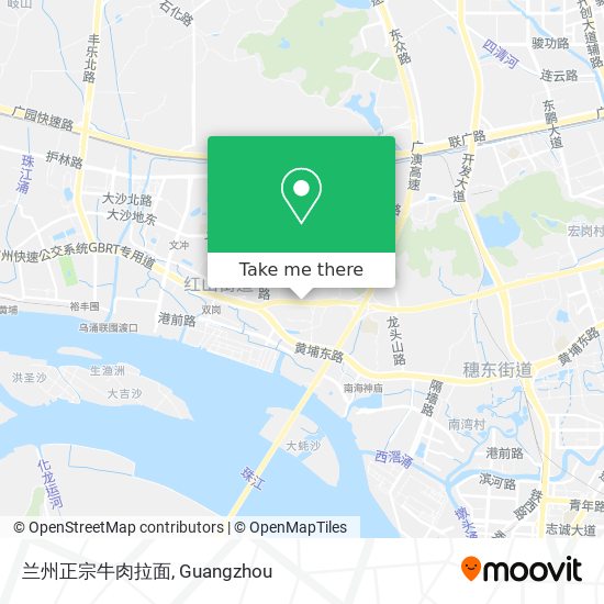 兰州正宗牛肉拉面 map
