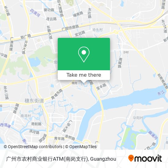 广州市农村商业银行ATM(南岗支行) map