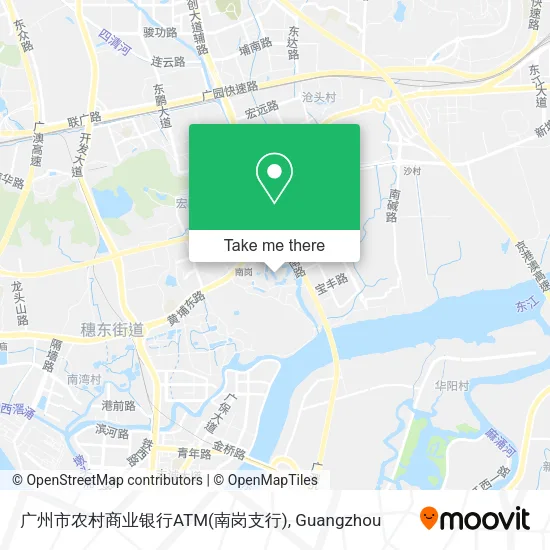广州市农村商业银行ATM(南岗支行) map