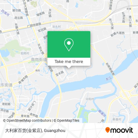 大利家百货(金紫店) map